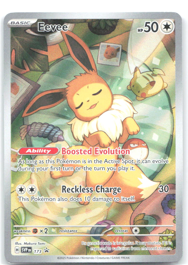 Eevee Holo Promo SV: Scarlet & Violet Promo Cards 173 NM Makura Tami