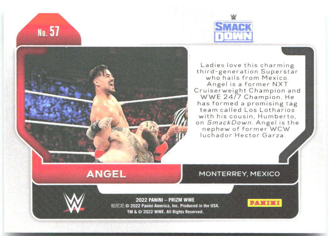 Angel Panini Prizm WWE 57 2022
