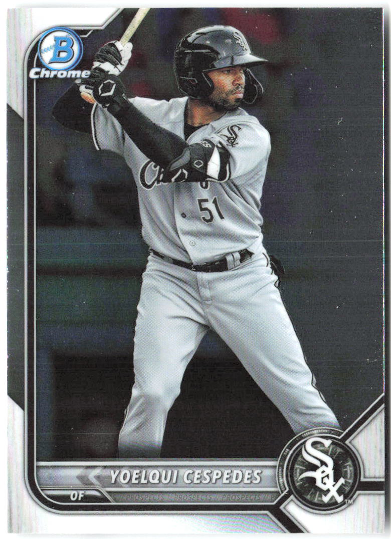 Yoelqui Cespedes Bowman - Chrome Prospects BCP-87 2022 Chicago White Sox
