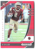 AJ Dillon Panini Prizm Draft Picks - Prizms Red 140 2020 Boston College Eagles