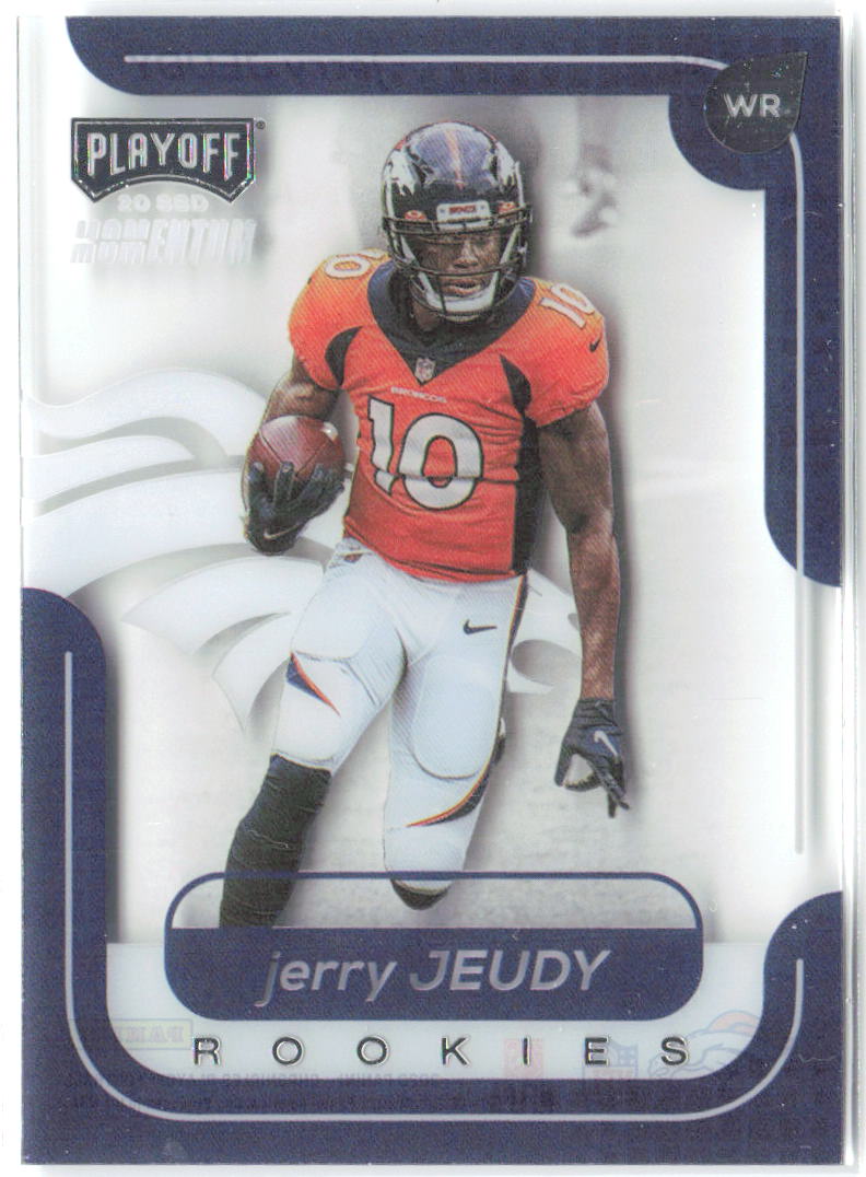 Jerry Jeudy Playoff Momentum SSD Rookies Panini Chronicles - Playoff Momentum SSD Rookies M-13 NM