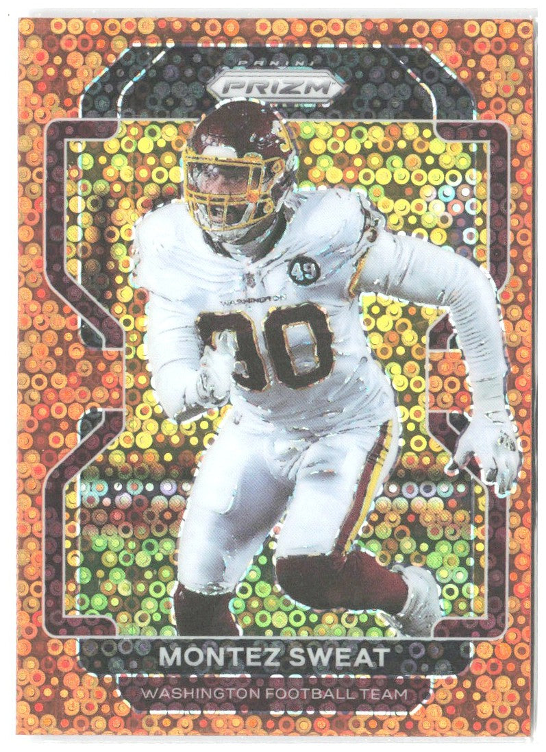 Montez Sweat Panini Prizm - Disco 214 2021 Washington Football Team