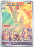 Rapidash Holo Illustration Rare SV10: Destined Rivals 189/182 NM Rond