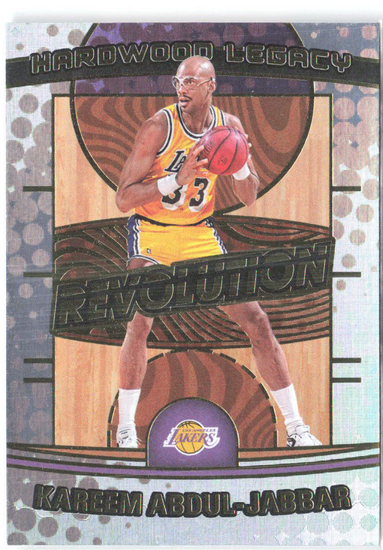 Kareem Abdul-Jabbar Panini Revolution - Hardwood Legacy 11 2024-25 Los Angeles Lakers