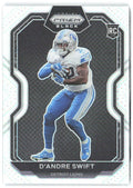 D'Andre Swift Panini Chronicles - Prizm Black Silver PB-8 2020 Detroit Lions