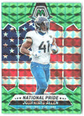 Josh Hines-Allen Panini Mosaic - Mosaic Green 268 2024 Jacksonville Jaguars