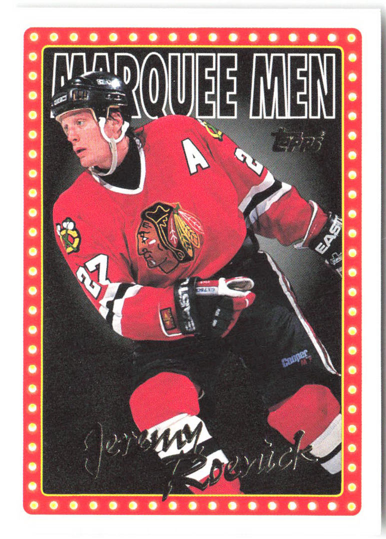 Jeremy Roenick Topps - O-Pee-Chee 3 1995-96 Chicago Blackhawks