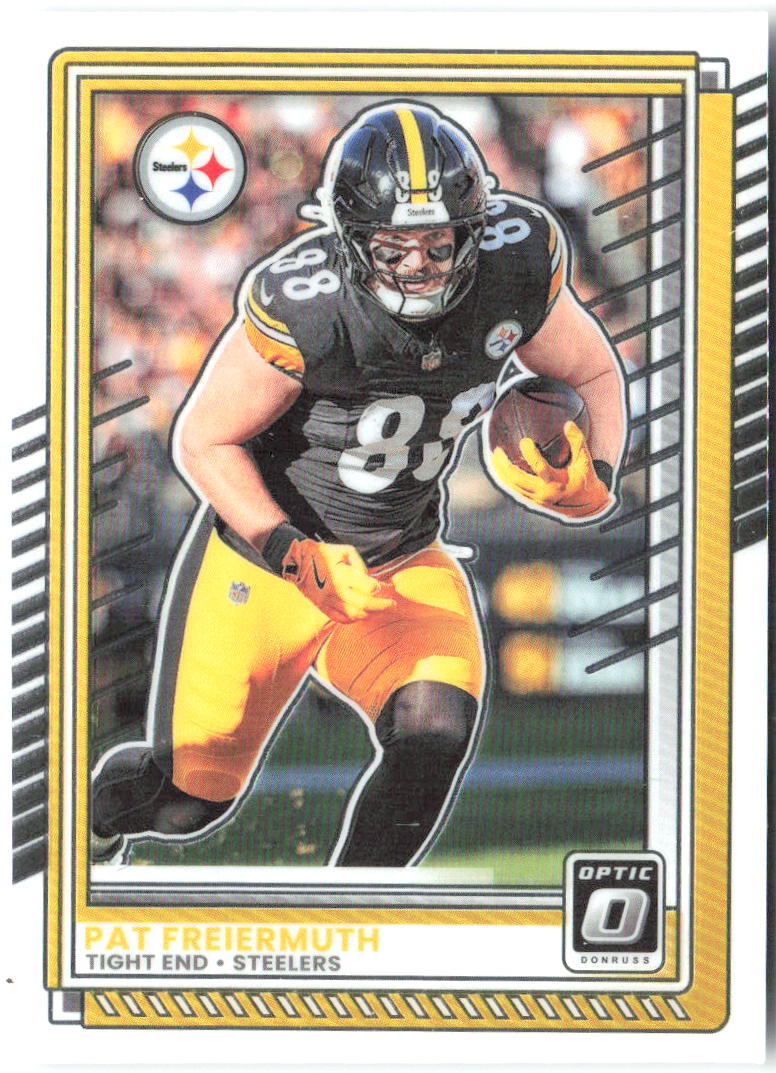 Pat Freiermuth Donruss Optic 155 2025 Pittsburgh Steelers