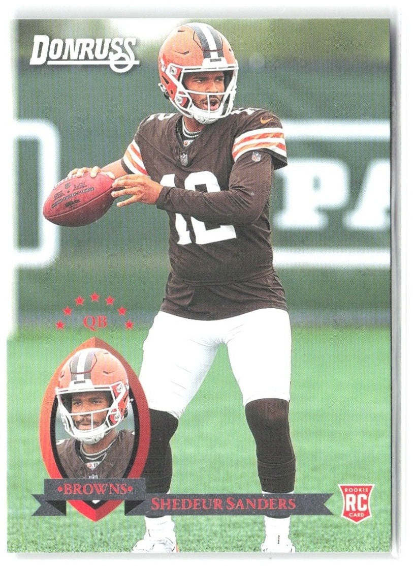 Shedeur Sanders Donruss - Retro 1995 2 2025 Cleveland Browns
