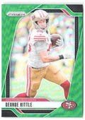 George Kittle Panini Prizm - Green 253 2024 San Francisco 49ers