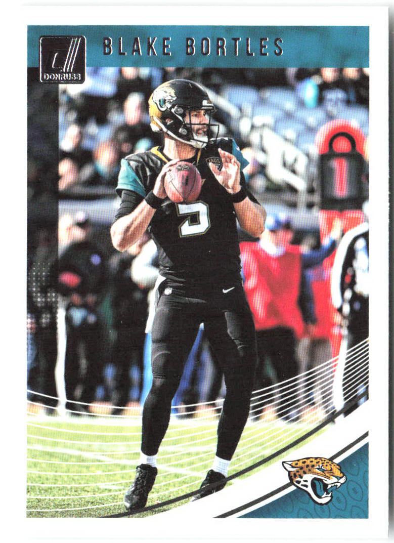 Blake Bortles Donruss 129 2018 Jacksonville Jaguars