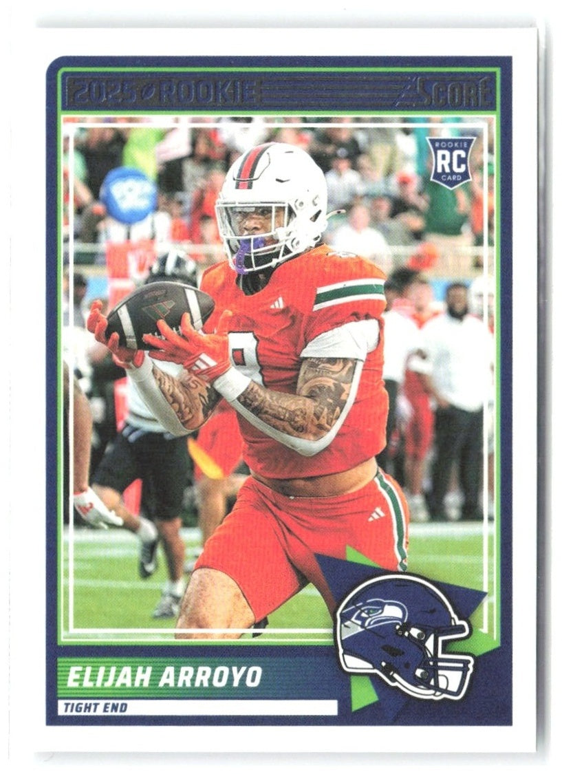 Elijah Arroyo Score 50 2025 Seattle Seahawks RC