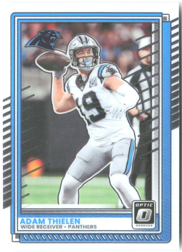 Adam Thielen Donruss Optic 173 2025 Carolina Panthers