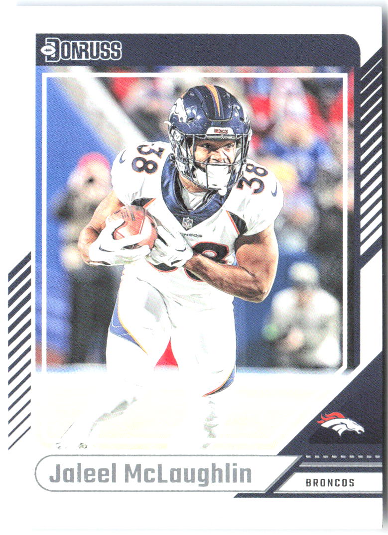 Jaleel McLaughlin Donruss 147 2024 Denver Broncos