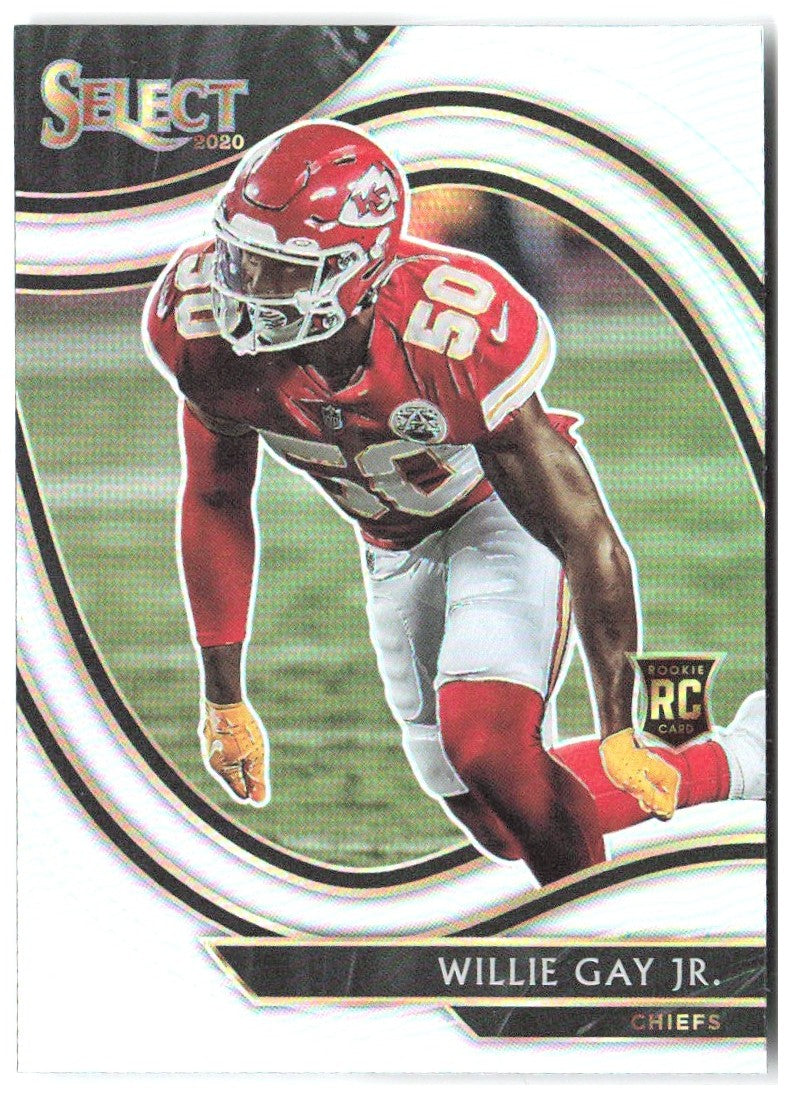 Willie Gay Jr. Panini Select - Silver Prizm 396 2020 Kansas City Chiefs