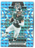 Dallas Goedert Panini Mosaic - Reactive Blue Mosaic 195 2023 Philadelphia Eagles