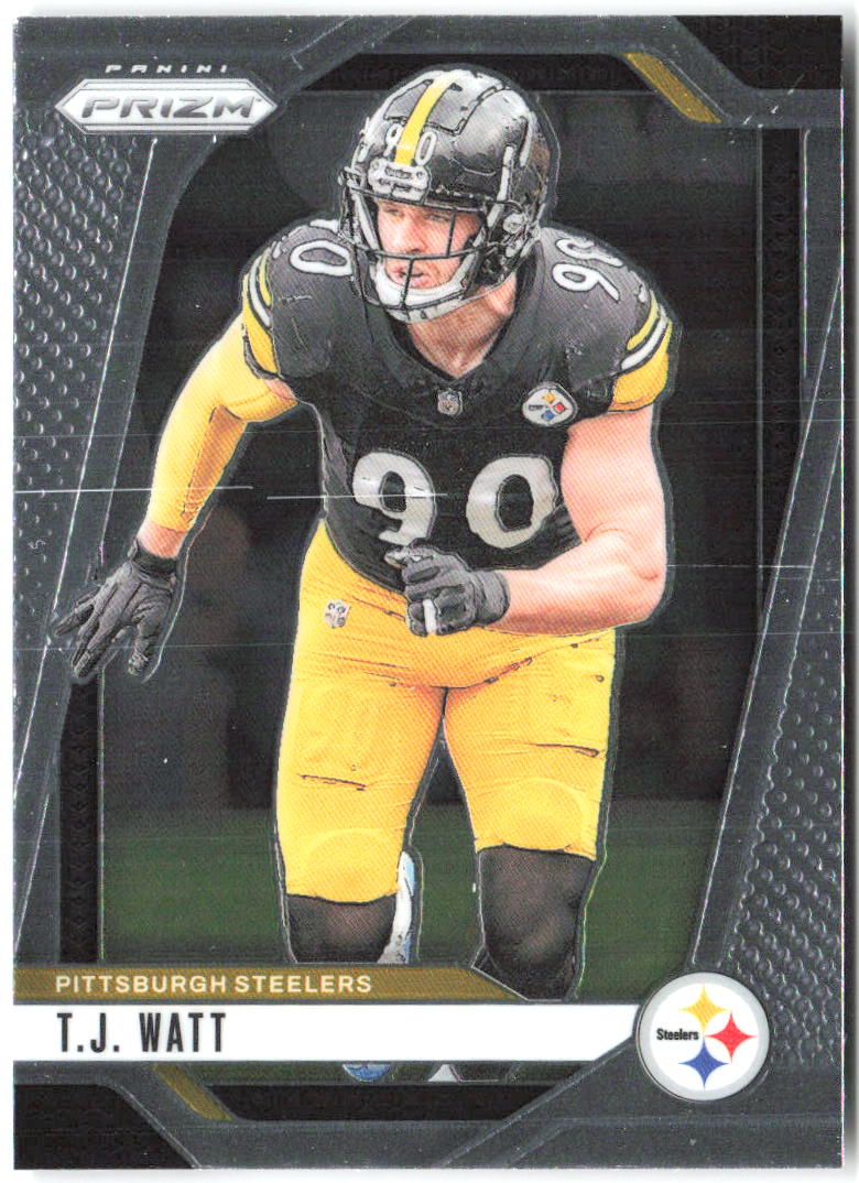 T.J. Watt Panini Prizm 245 2024 Pittsburgh Steelers