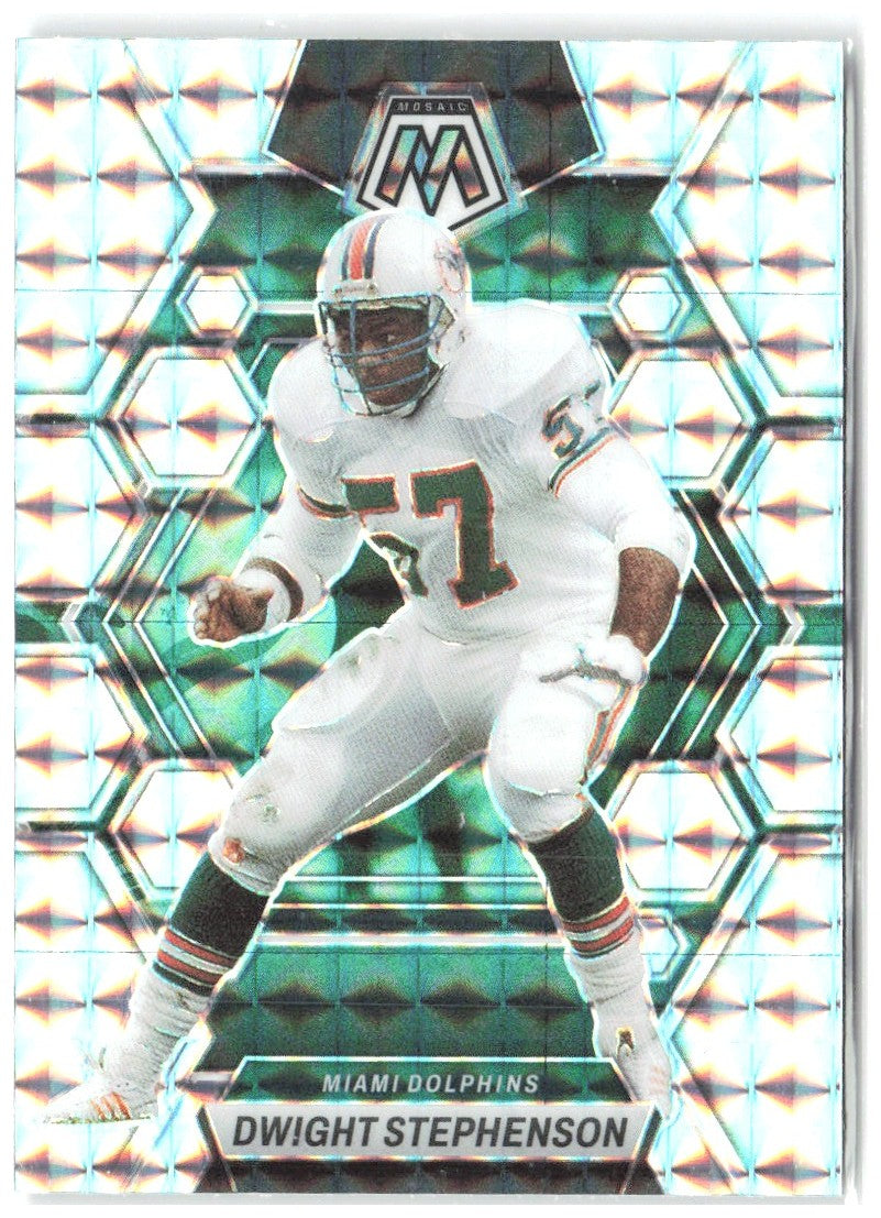 Dwight Stephenson Panini Mosaic - Mosaic 148 2023 Miami Dolphins