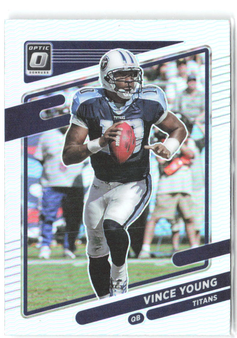Vince Young Donruss Optic - Holo 125 2021 Tennessee Titans