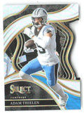 Adam Thielen Panini Select - Silver Prizms Die Cuts 299 2023 Carolina Panthers