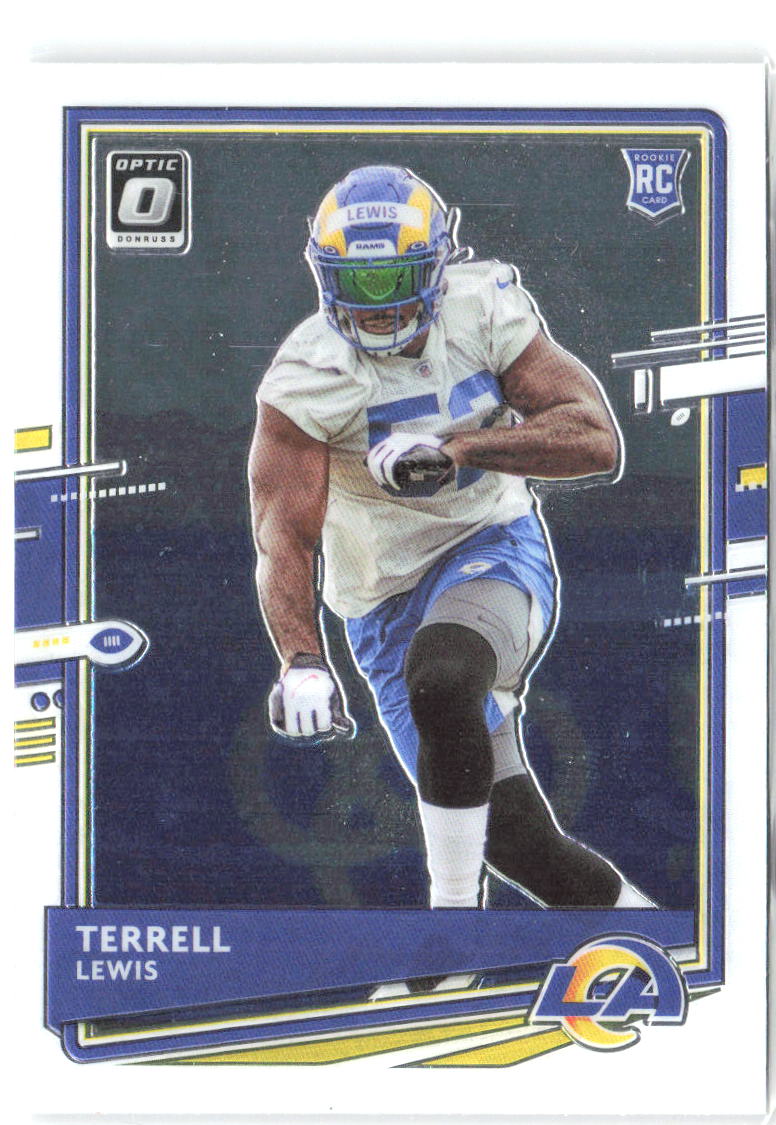 Terrell Lewis Donruss Optic 141 2020 Los Angeles Rams RC