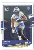 Terrell Lewis Donruss Optic 141 2020 Los Angeles Rams RC