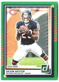 Devin Hester Donruss - Press Proofs Green 51 2025 Chicago Bears