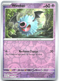 Woobat Reverse Holo Common SV Paldean Fates 032/091 NM Kagemaru Himeno