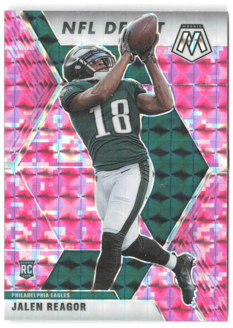 Jalen Reagor Panini Mosaic - Prizm Camo Pink 271 2020 Philadelphia Eagles