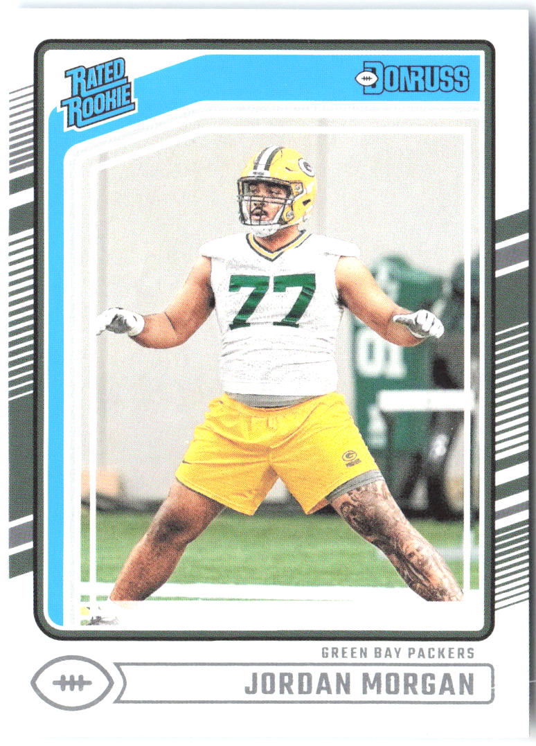 Jordan Morgan Donruss 370 2024 Green Bay Packers RC