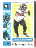 James Robinson Panini Chronicles 44 2020 Jacksonville Jaguars RC