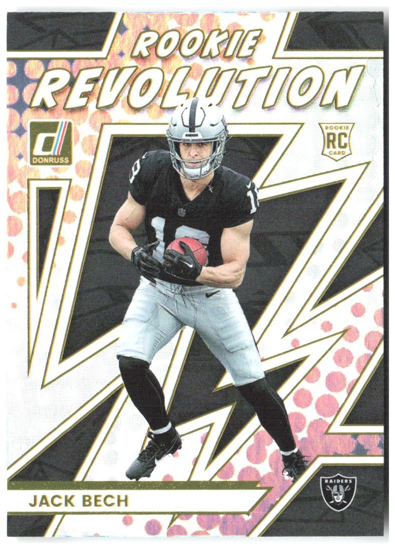 Jack Bech Donruss - Rookie Revolution 25 2025 Las Vegas Raiders