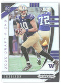 Jacob Eason Panini Prizm Draft Picks - Prizms Silver 115 2020 Washington Huskies