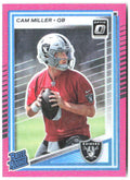 Cam Miller Donruss Optic - Pink 261 2025 Las Vegas Raiders