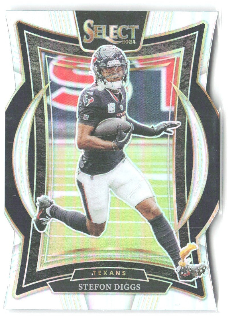 Stefon Diggs Panini Select - Silver Prizm 94 2024 Houston Texans