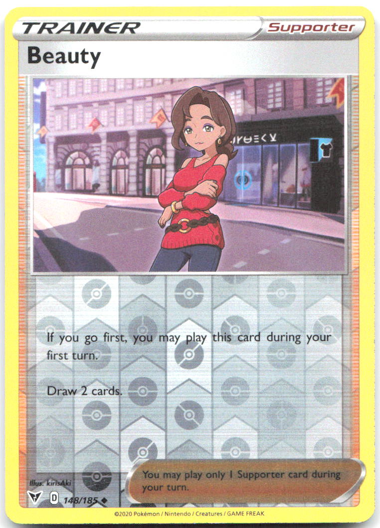 Beauty Reverse Holo Uncommon SWSH04 Vivid Voltage 148/185 NM kirisAki