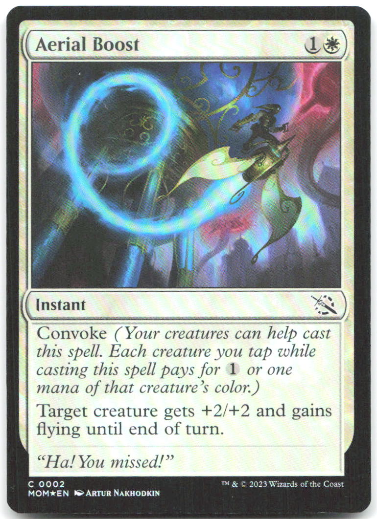Aerial Boost Foil C March of the Machine 2 NM Artur Nakhodkin