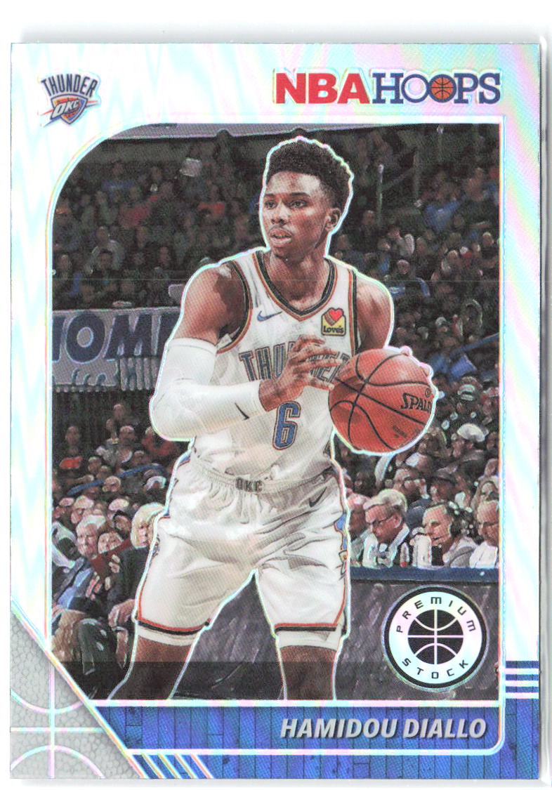 Hamidou Diallo Hoops Premium Stock - Prizms Silver 131 2019-20 Thunder