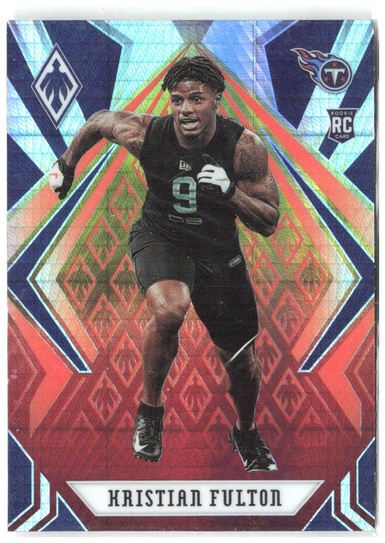 Kristian Fulton Panini Phoenix - Fire Burst 169 2020 Tennessee Titans