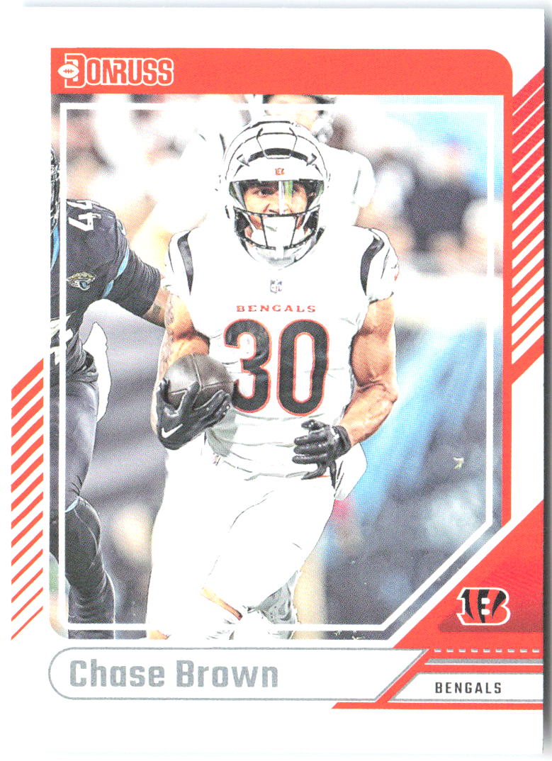 Chase Brown Donruss 199 2024 Cincinnati Bengals