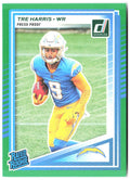 Tre Harris Donruss - Press Proofs Green 329 2025 Los Angeles Chargers