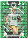 Luke Musgrave Panini Mosaic - Green Mosaic 343 2023 Green Bay Packers