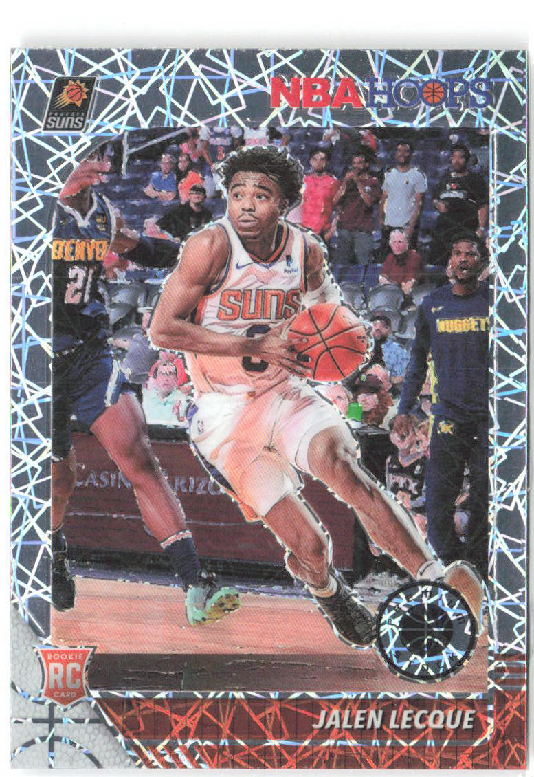 Jalen Lecque Hoops Premium Stock - Prizms Silver Laser 254 2019-20 Phoenix Suns