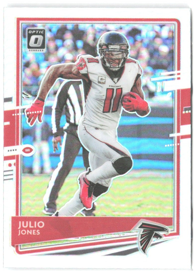 Julio Jones Donruss Optic - Holo 10 2020 Atlanta Falcons
