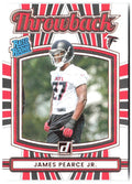 James Pearce Jr. Donruss - Rated Rookies Throwback 13 2025 Atlanta Falcons