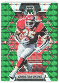 Christian Okoye Panini Mosaic - Green Mosaic 115 2023 Kansas City Chiefs