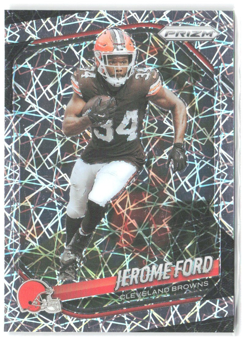 Jerome Ford Panini Prizm - Lazer 227 2025 Cleveland Browns