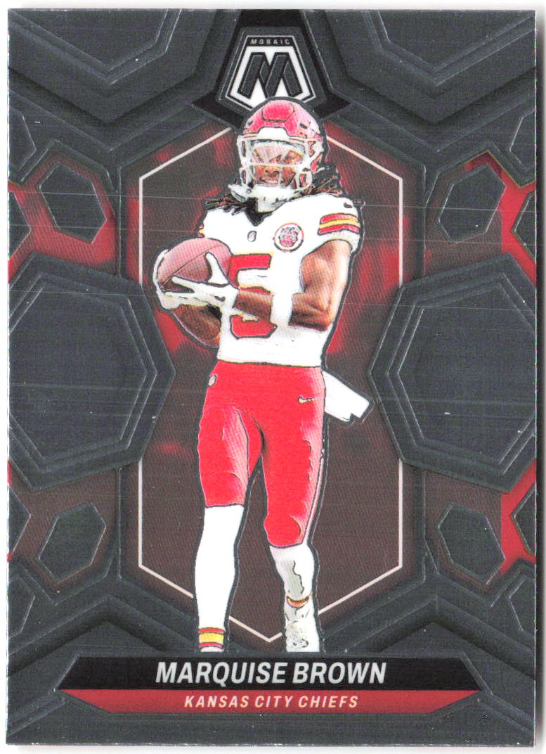 Marquise Brown Panini Mosaic 109 2024 Kansas City Chiefs