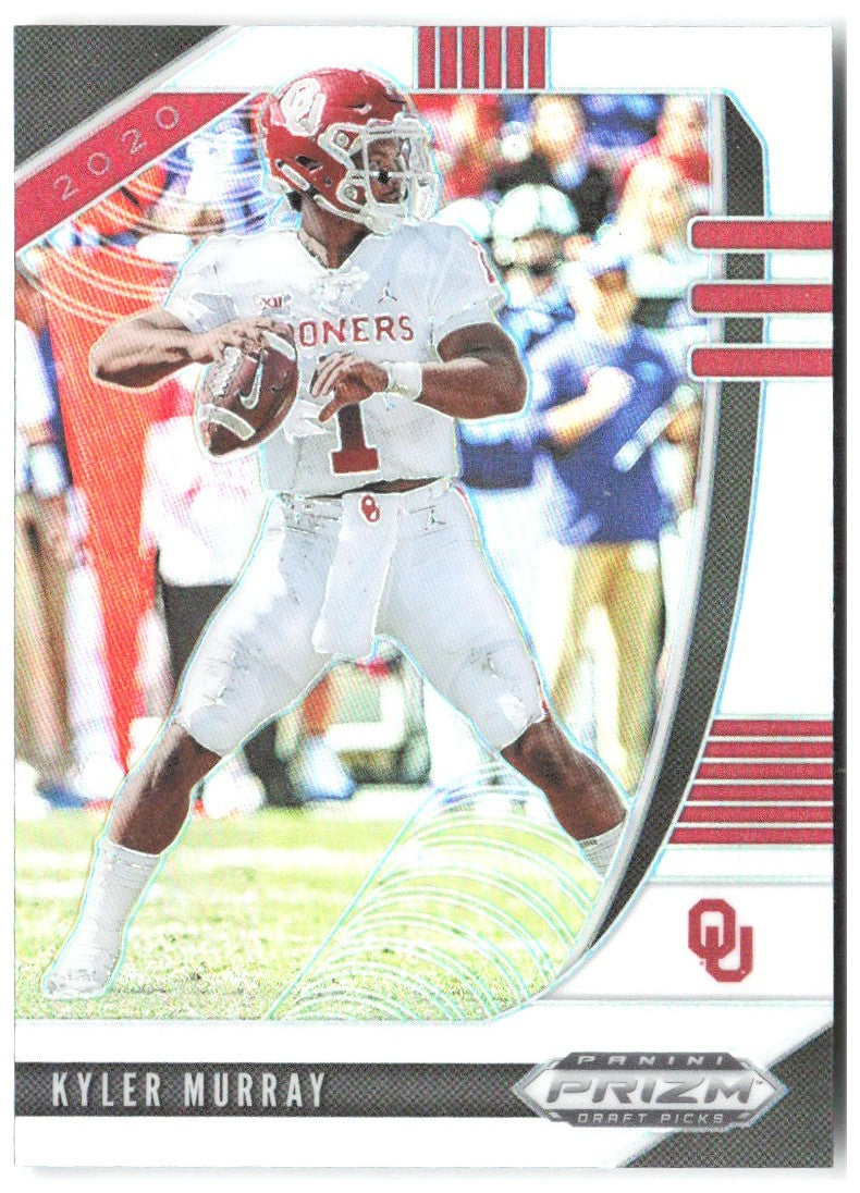Kyler Murray Panini Prizm Draft Picks - Prizms Silver 62 2020 Oklahoma Sooners