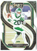 Breece Hall Panini Select - Silver Prizms Die Cuts 77 2023 New York Jets